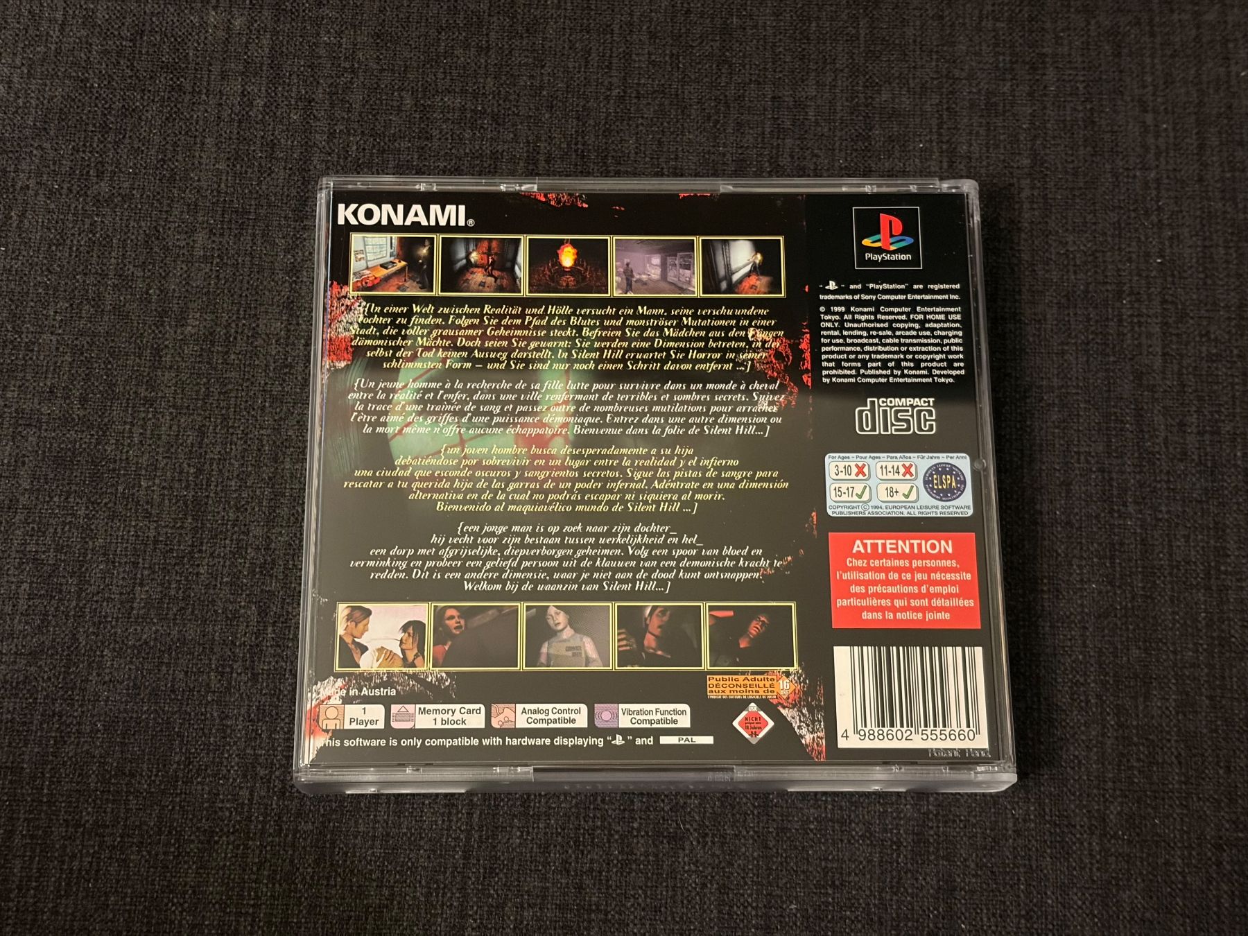 Sony Giochi: PS1 Silent Hill – Usato da Kloten venduto da Kein_Benutzer_Name 2