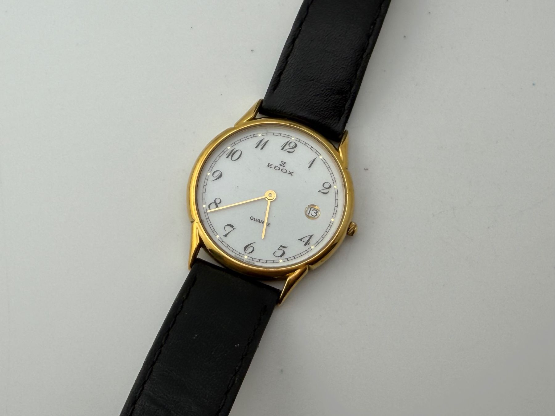 Edox Orologi: Vintage EDOX Herrenuhr läuft – Usato da Biel/Bienne venduto da MrP_WatchesBiel 2