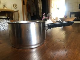 Swiss Made Noser Robuste Pfanne Edelstahl Inox 19cm - NP 134