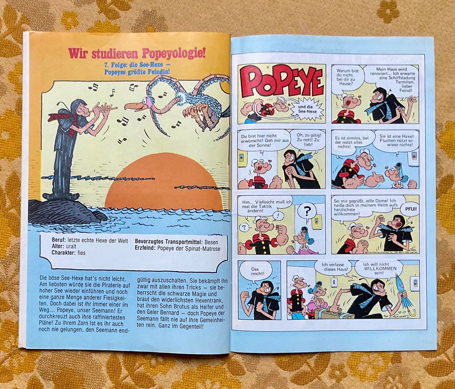 Fumetti: Popeye der Seemann Heft Nr 6 von 1983 – Usato da Endingen venduto da nathan05 6