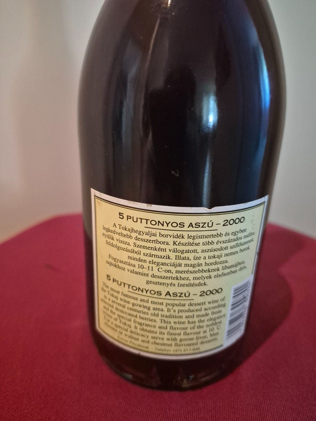 Vino: Tokaji Aszu 5 - 2000 – Nuovo (secondo la descrizione) da Egg b. Zürich venduto da orwell1984 2