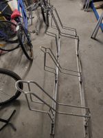 Fahrradständer Metall für vier Velos