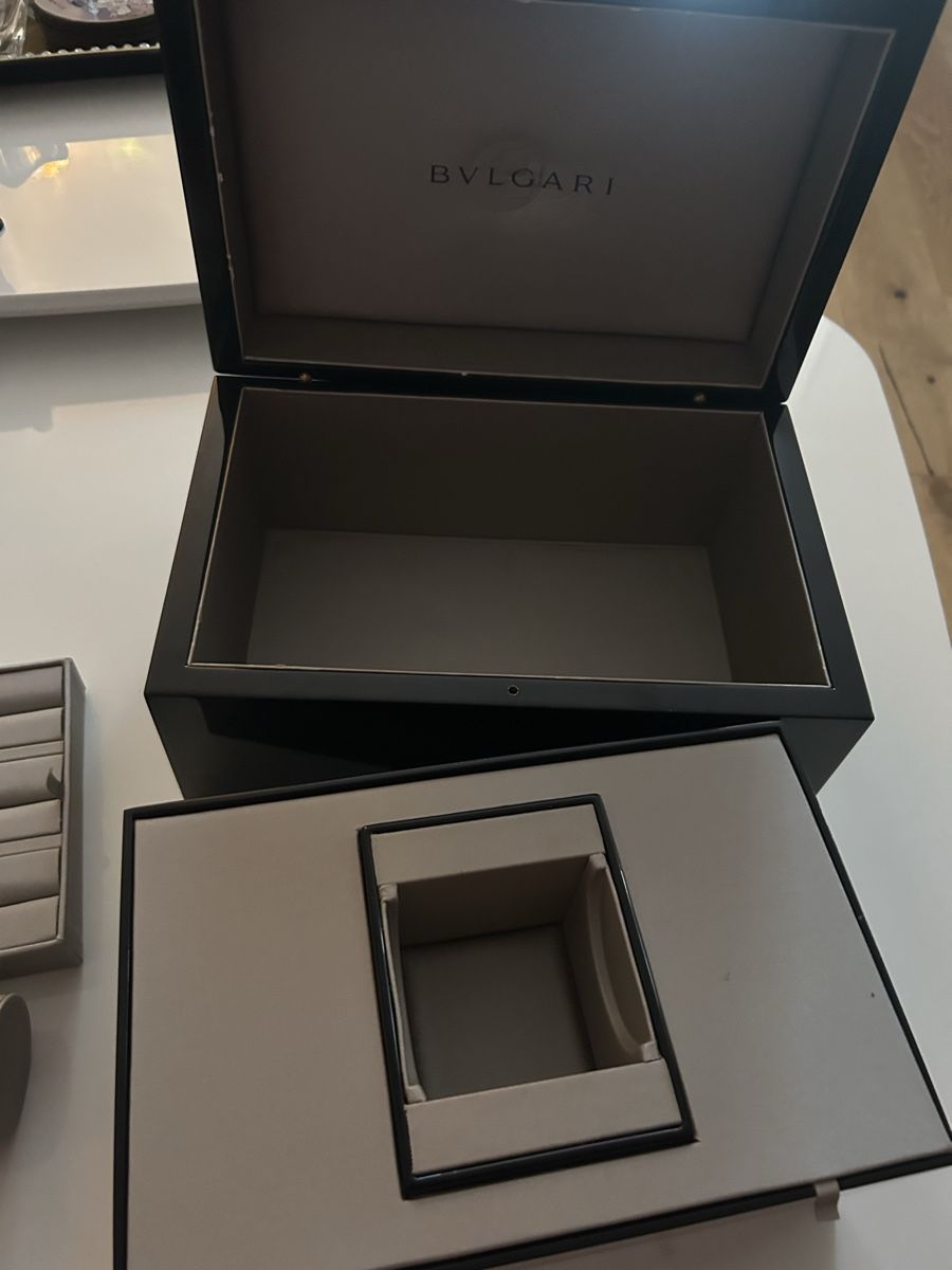 Scatole porta orologi: Bulgari boîte montre et bijoux – Nuovo (secondo la descrizione) da Veytaux venduto da ccristina 4
