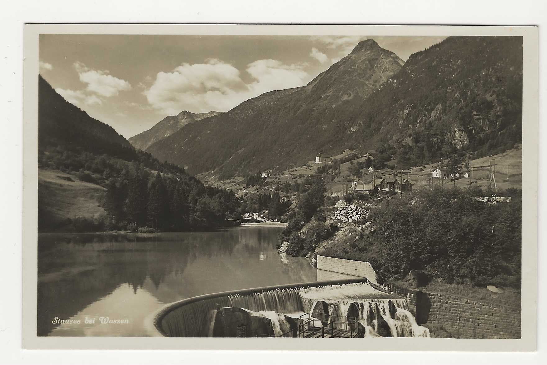 Cartoline postali: STAUSEE BEI WASSEN – Usato da Küttigen venduto da rolypo