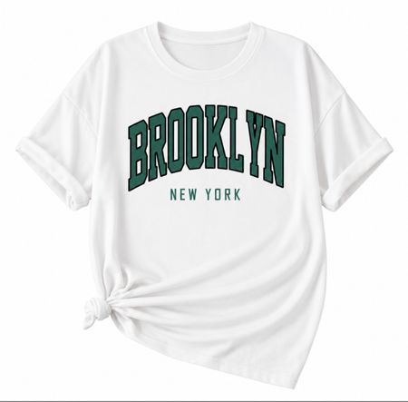 T-Shirt Brooklyn New York verschiedene Farben neu