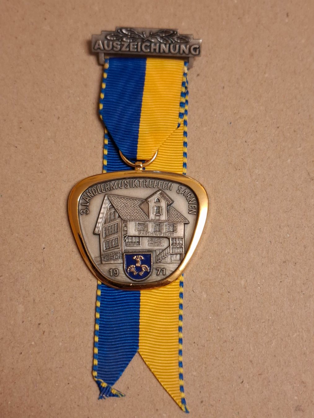 Medaglie: Sarnen 1971 (H162) – Usato da Schwanden GL venduto da Suvorov 3