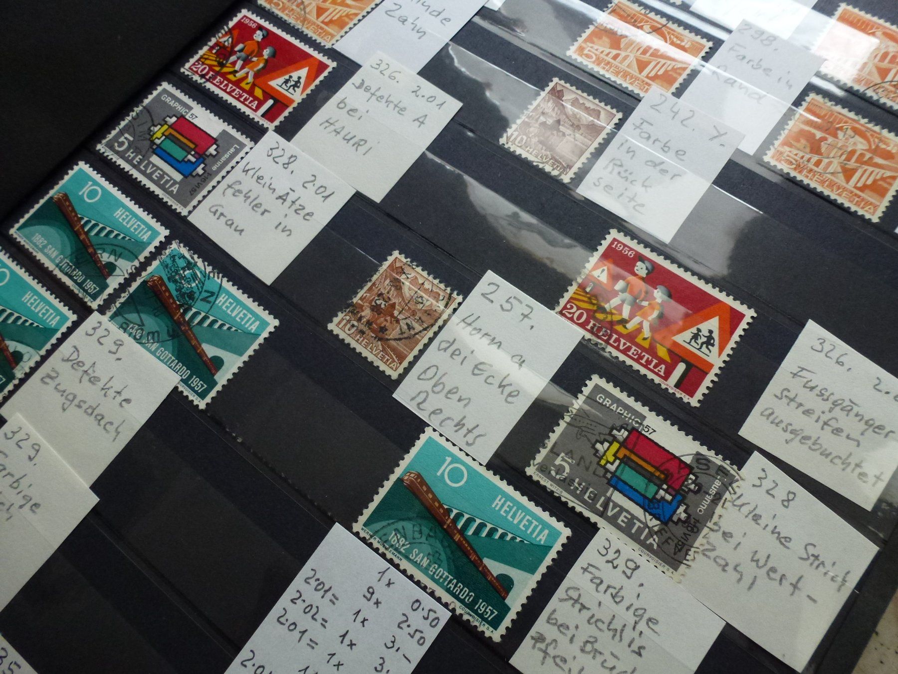 Tutti i francobolli: Abarten Sammlung ab 1949 in Album – Usato da Walkringen venduto da Casablanca777 9