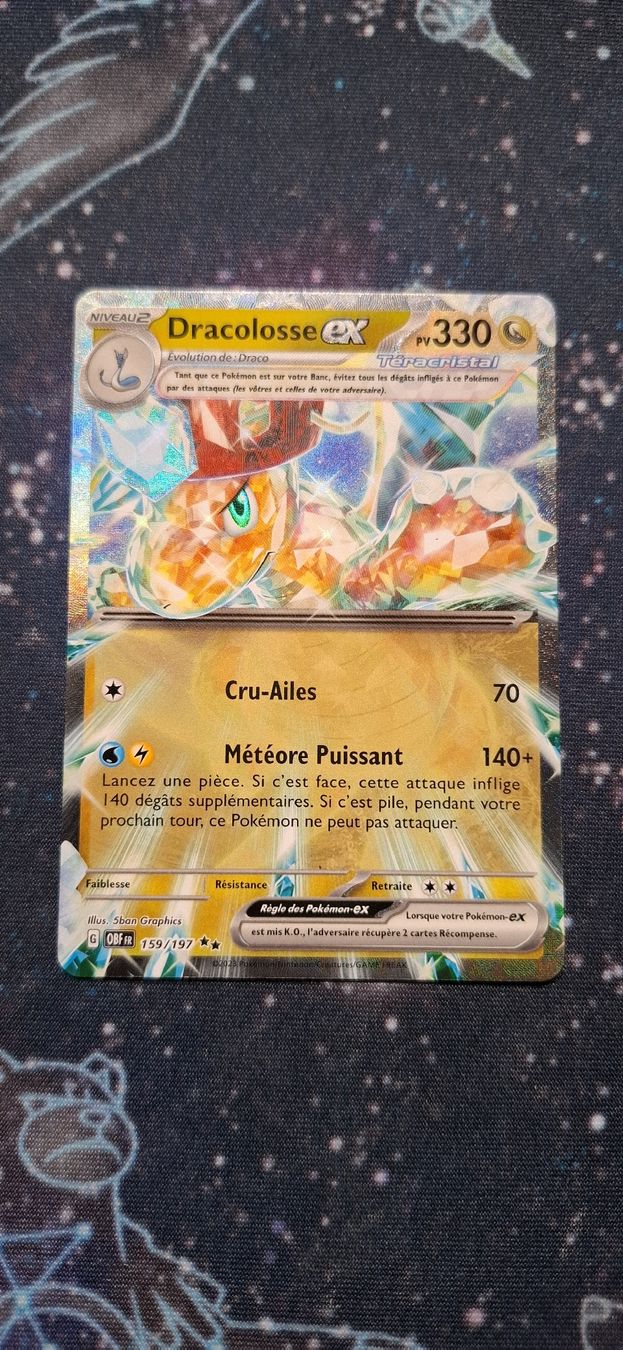 Pokémon Sammelbilder & Trading cards: Dracolosse EX Obsidian Flames - 159/197 FR – Neu (gemäss Beschreibung) aus Petit-Lancy von Kara_TCG 1