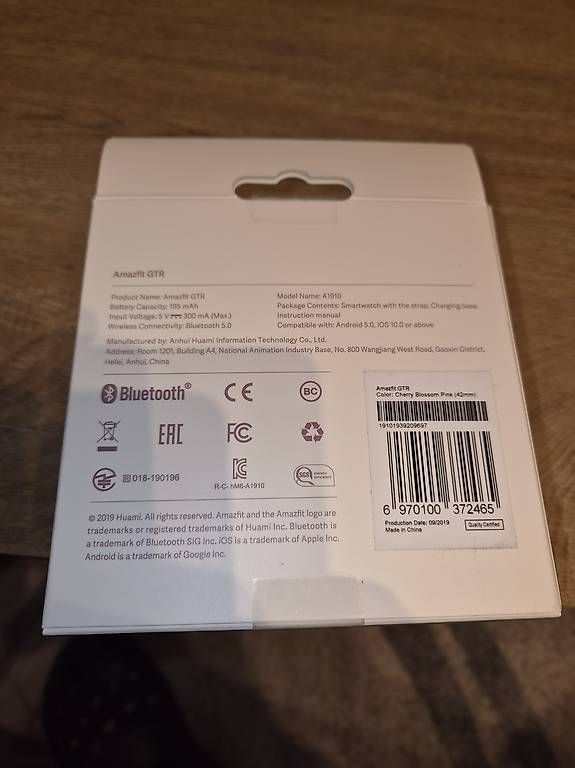 Amazfit Smartwatch: Montre connectée Amazfit GTR – Gebraucht aus Hérémence von GregoireL 1