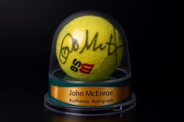 John McEnroe Autographed Tennis Ball