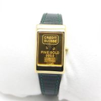 Bucherer - Credit Suisse Goldbarren Uhr