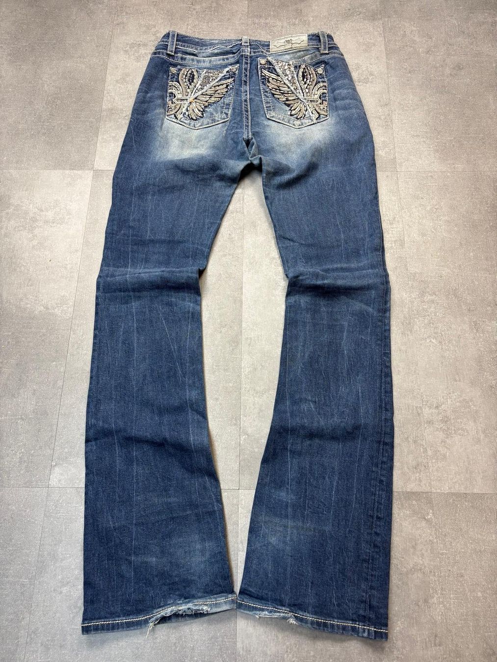 Jeans: Miss Me Bootcut Flared Jeans - Grösse L/30 – Nuovo (secondo la descrizione) da Werdenberg venduto da hase.vintage