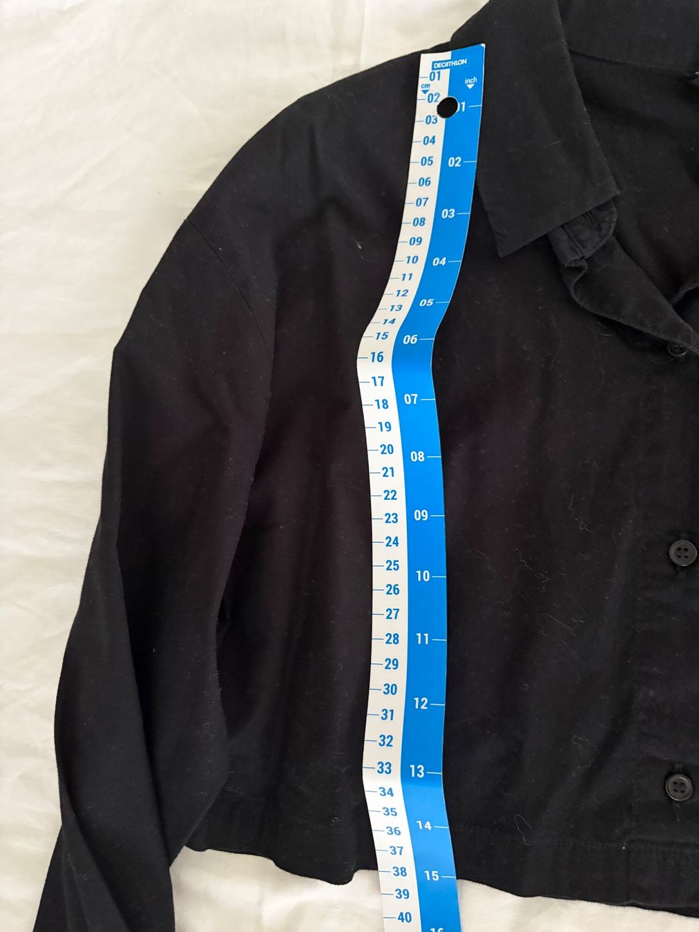 H&M Camicette: Camicetta corta nera manica lunga taglia S H&M – Usato da Agno venduto da Ali99 2