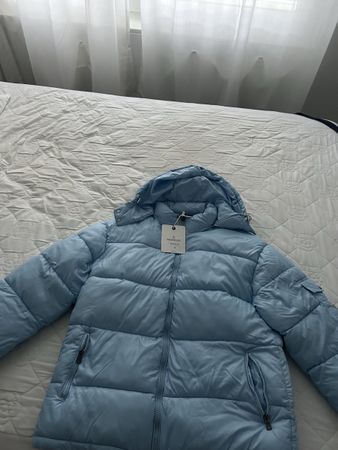 Moncler Daunenjacke / Pufferjacke – Hellblau – Grösse M