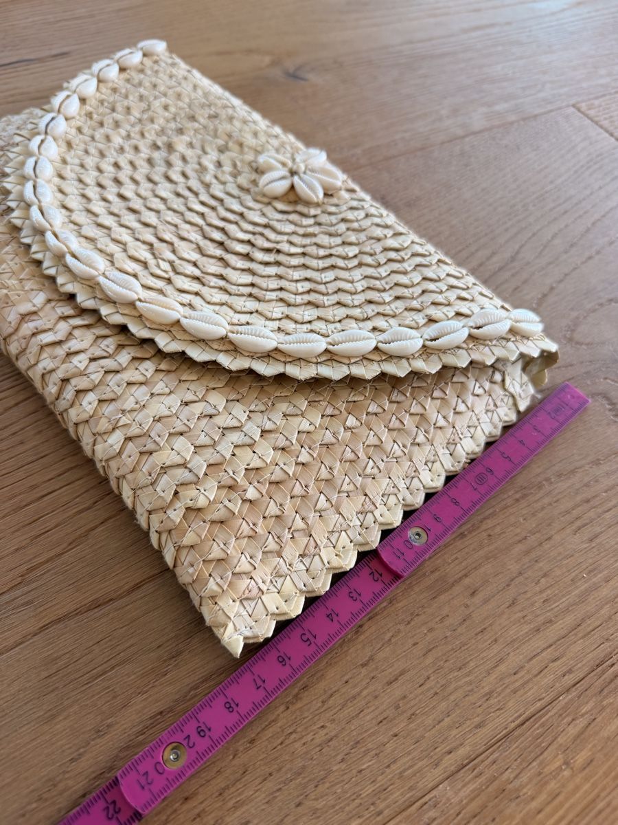 Borse da donna: Sommertasche Boho-Strohclutch  – Nuovo (secondo la descrizione) da Altendorf venduto da PiaLang 2