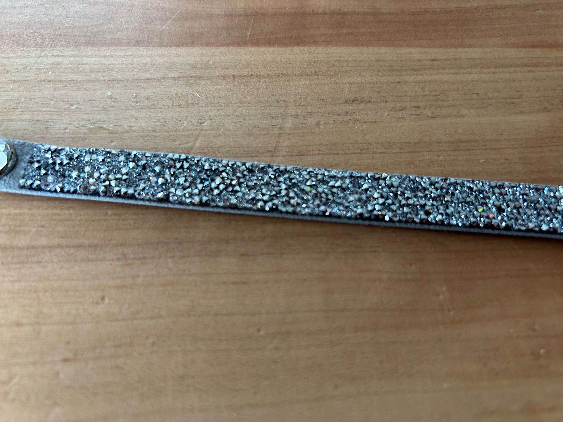 Swarovski Armbänder & -reifen: Swarovski Armband Leder silber/Grau neu – Neu (gemäss Beschreibung) aus Kaltbrunn von lagone1 1