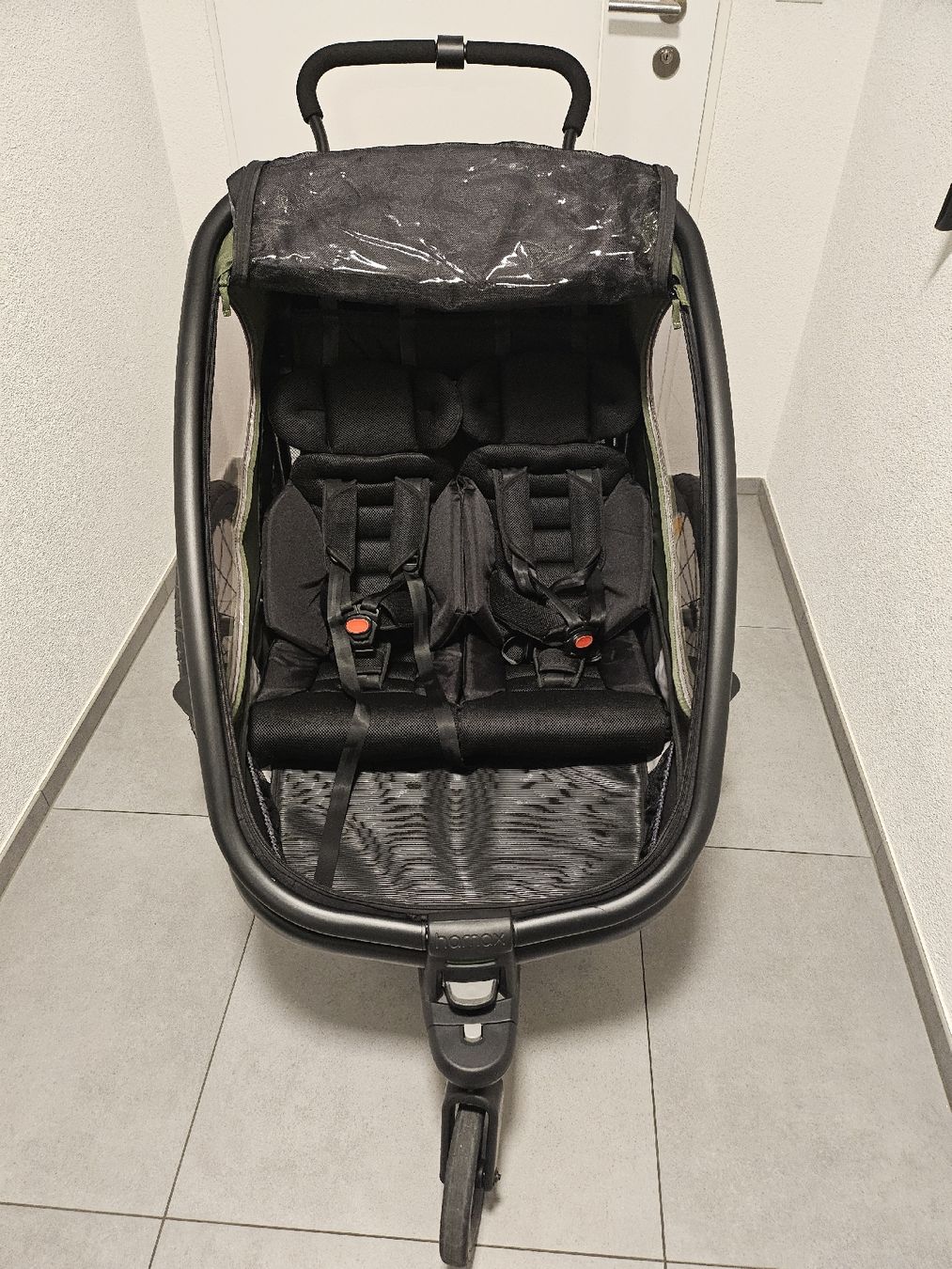 Hamax Rimorchi: Hamax Kinderfahrradanhänger Outback 2in1 – Usato da Baar venduto da Naedels-Kreationen 1