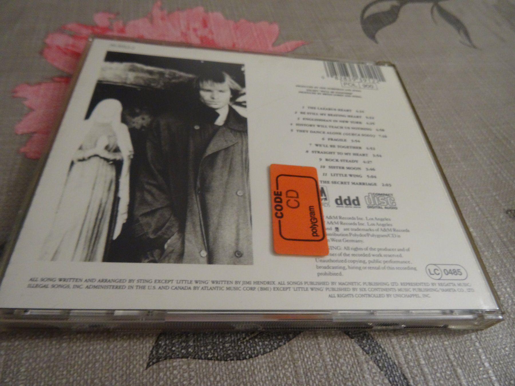 CDs: Sting - ...Nothing Like The Sun CD – Gebraucht aus Olten von Disc-Ausverkauf 1