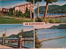 Ansichtskarte am Klopeinersee Österreich
