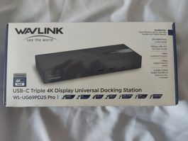WAVLINK UG69PD25PRO 15-in-1 Dockingstation Triple 4K 100W PD