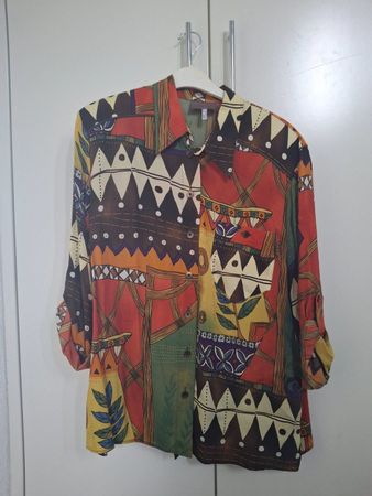 Bluse "Sempre Piu" Gr. 46, Top Zustand