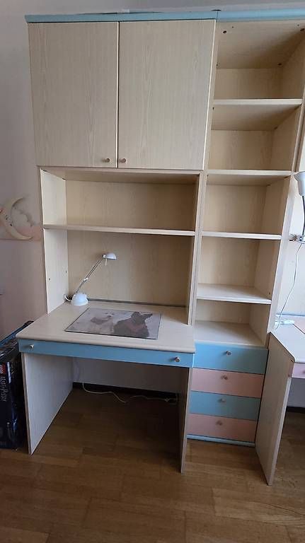Scrivanie: Scrivania doppia con libreria  – Usato da Bellinzona venduto da sil_2fdj 1