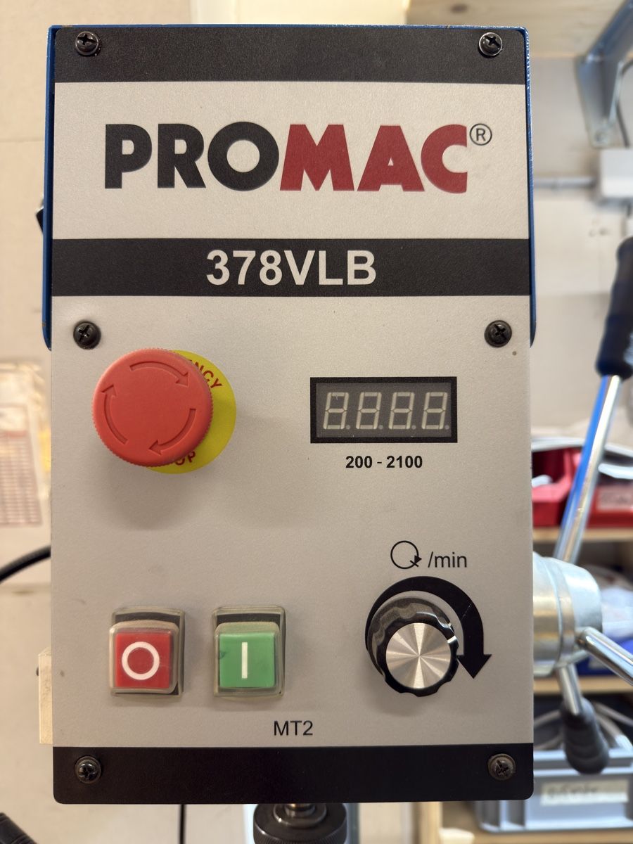 Promac Bohrmaschinen: Ständerbohrmaschine PRO MAC 378LVB – Gebraucht aus Lützelflüh-Goldbach von Wurschdsalat 1