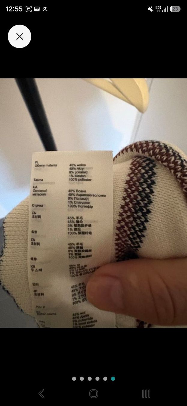 Maje Maglioni & Felpe: Maje Pullover gestreift Groesse 1/S mit Schleife – Usato da Zürich venduto da nara13 4