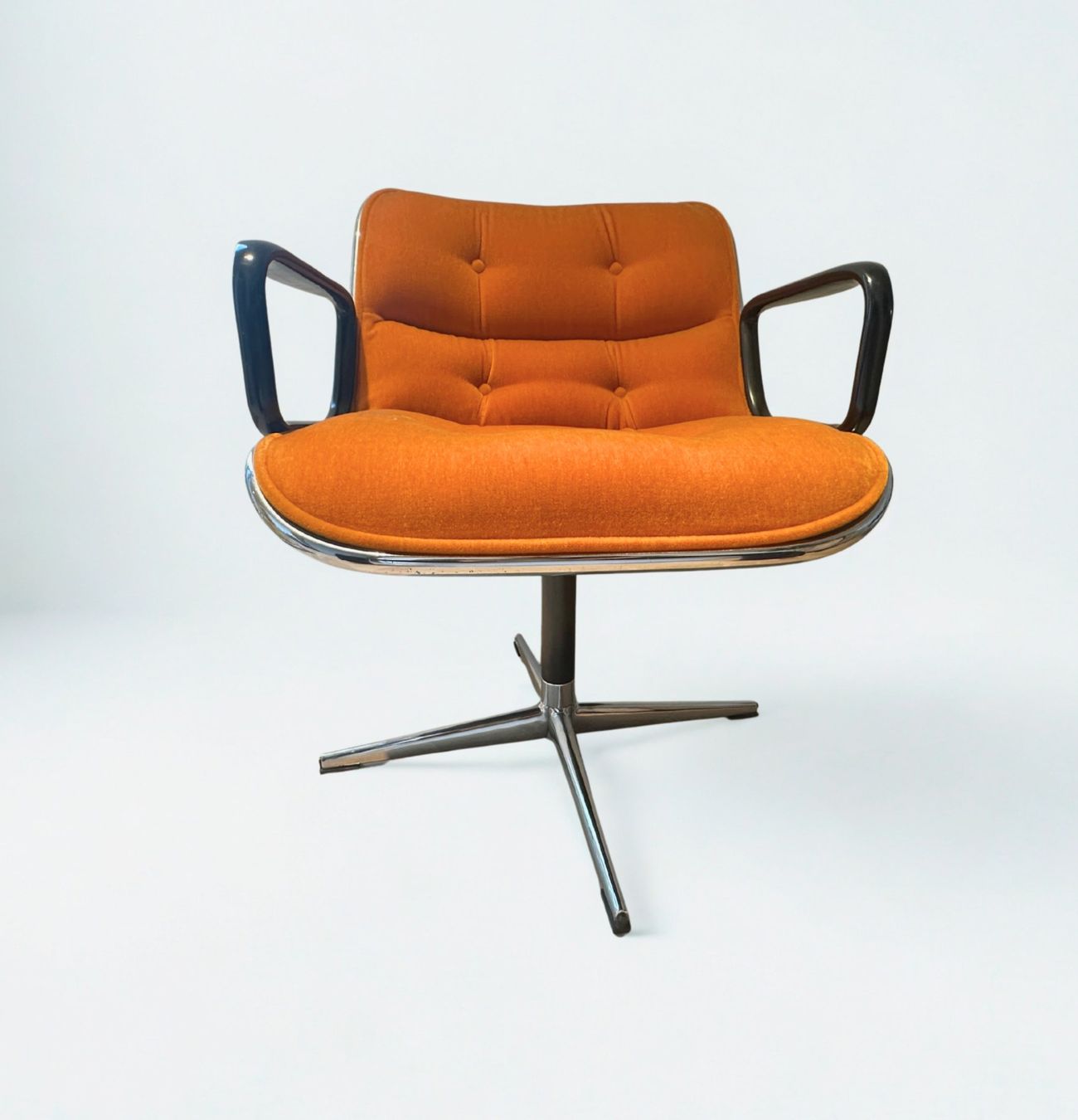 Knoll Poltrone: Mid Century Sessel Designklassiker Charles Pollock – Usato da Schlieren venduto da helena.Gini 7
