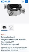 Rohrschellen mit Schallschutzgummi