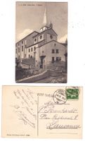 Viège-Visp, l'église (cachet linéaire)