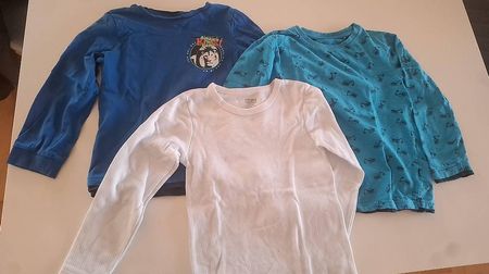 Langarm Shirts 3x Gr 116,122,128
