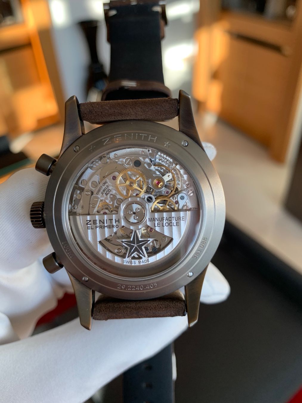 Zenith Orologi: Zenith Pilot Flyback Heritage – Nuovo e nell'imballaggio originale da Triesen venduto da hor_6kx9 1