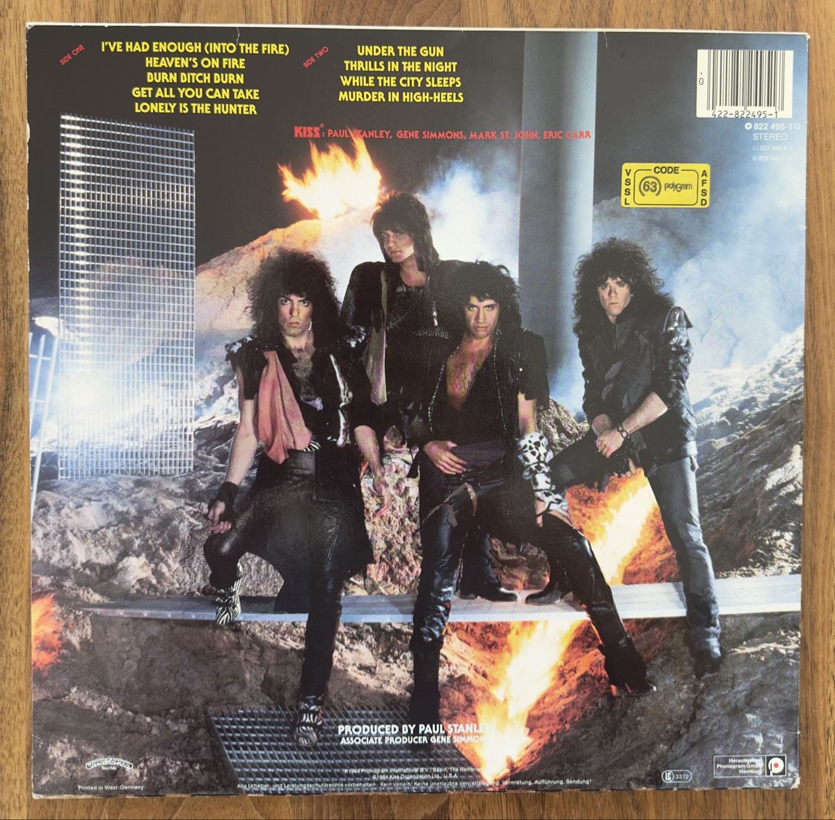 Schallplatten: VINYL KISS "ANIMALIZE" MADE IN GERMANY – Gebraucht aus Brigerbad von Marcelo79 5