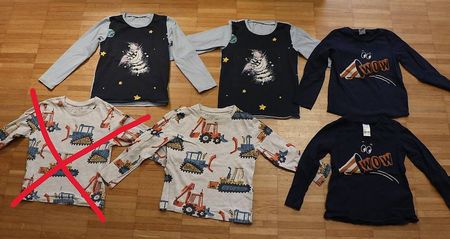 5x dünne Pullover Grösse 110