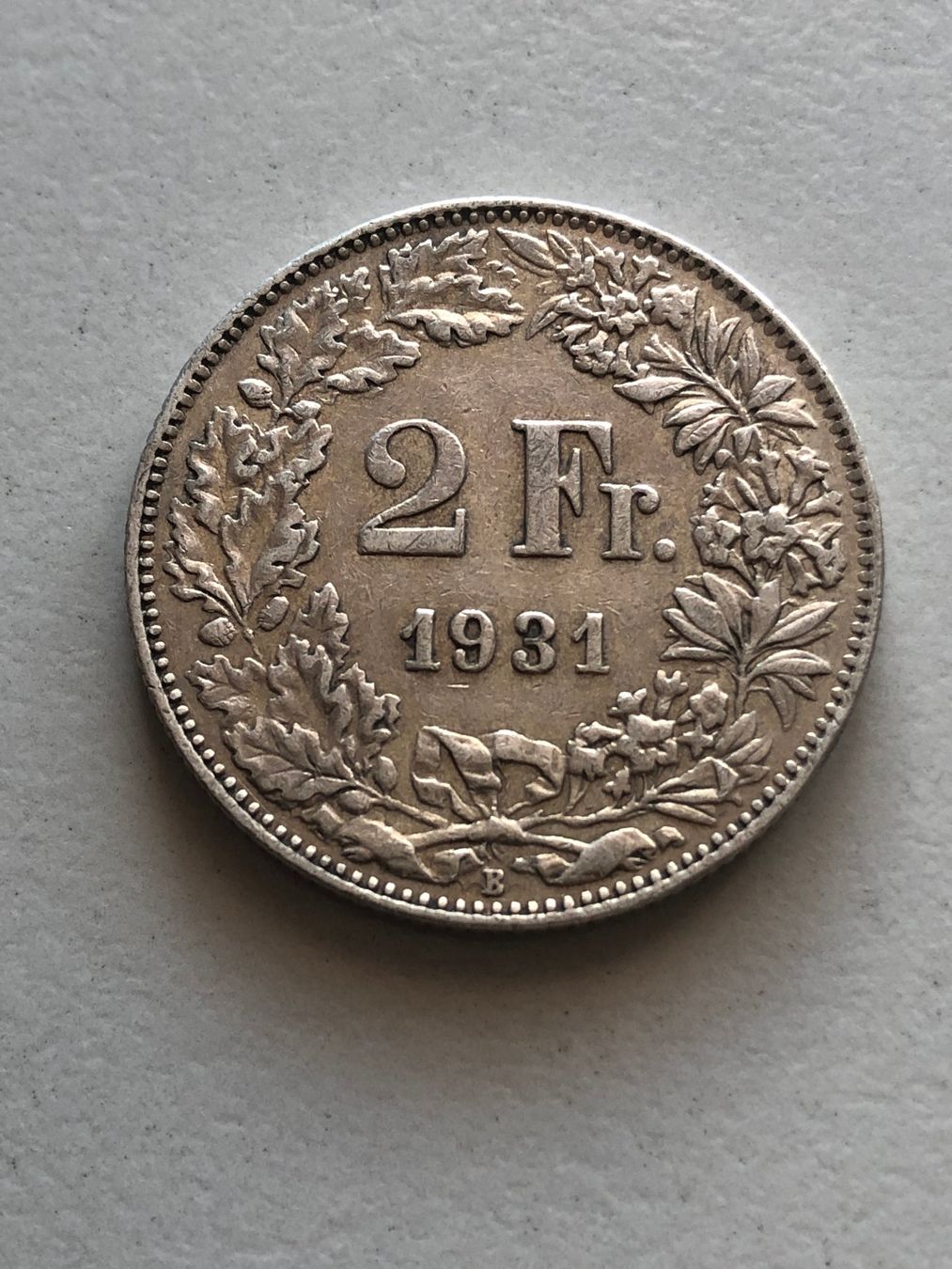 Tutti le monete: 2 FR. 1931 – Usato da Schötz venduto da Odpa