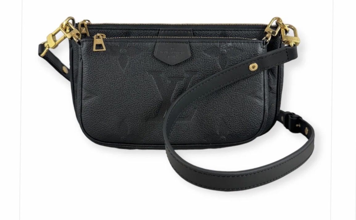 Louis Vuitton Borse da donna: Louis Vuitton Multipochette Accessoires Empreinte schwarz – Usato da Langenthal venduto da Classy-sale