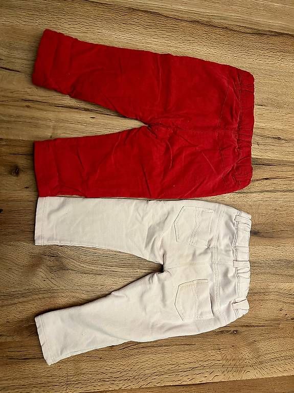 Pantaloni: Hosen Set 74/80 Hellrosa/ Rot – Usato da Glattpark(Opfikon) venduto da humanpro 1