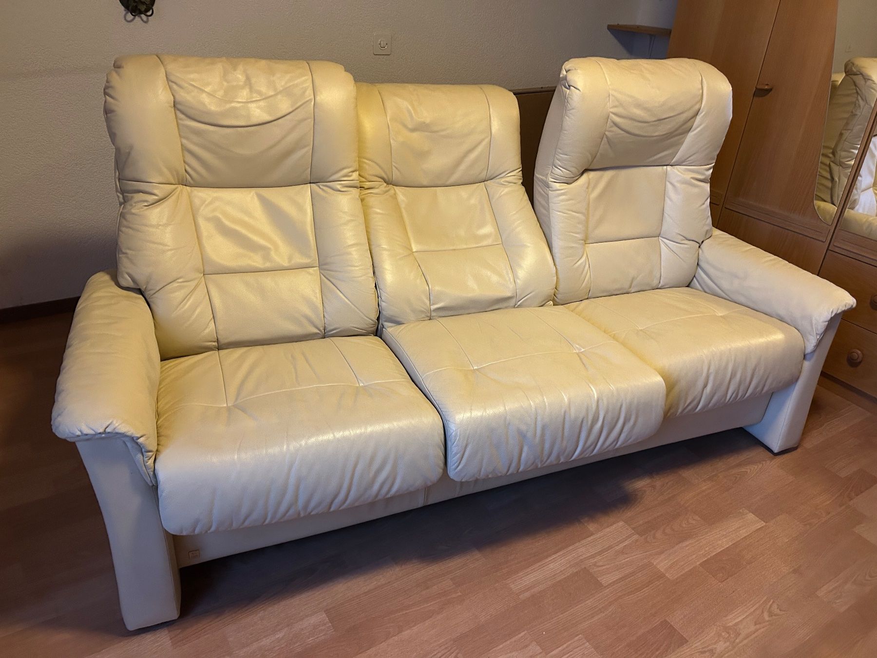 Divani: 3er Ledersofa Relax – Usato da Concise venduto da phi317 1