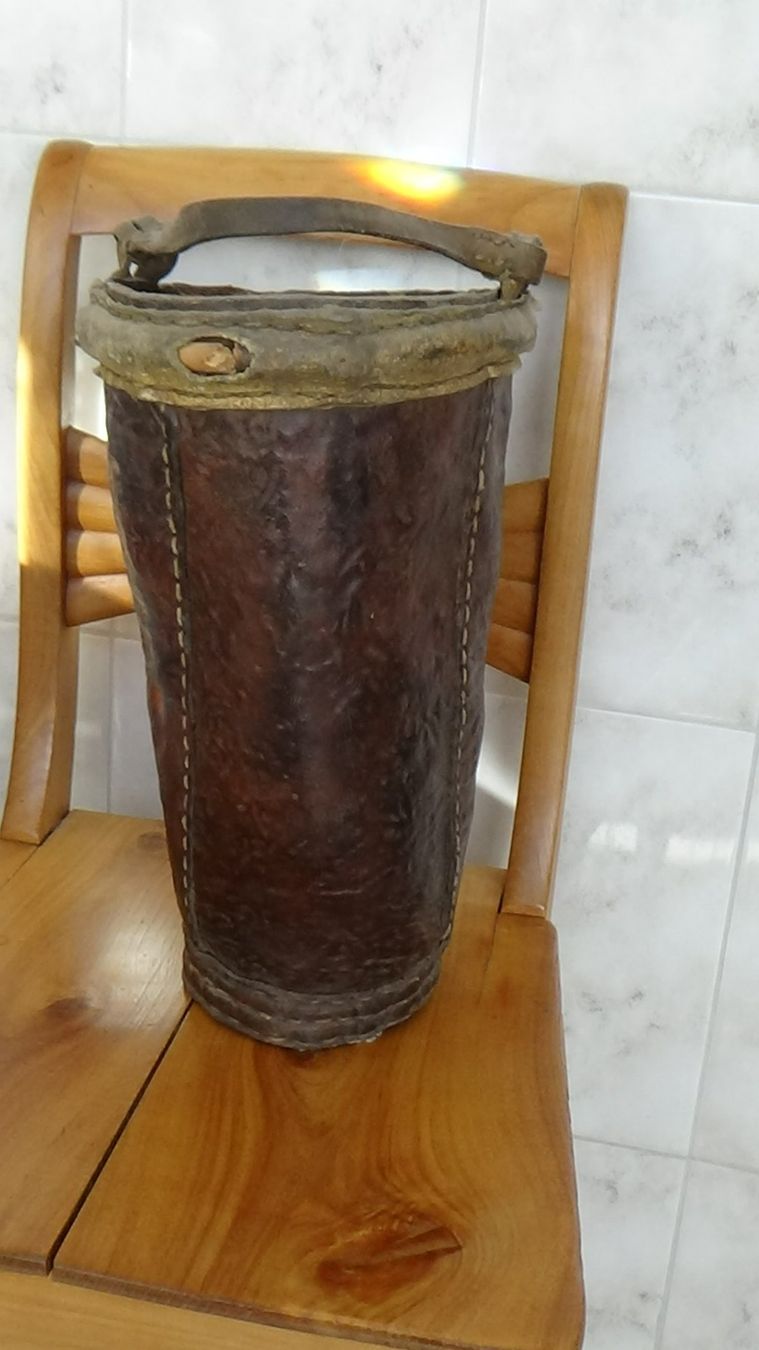 Altro per la casa: Feuerwehr Ledereimer Gemeinde Bühl 1837 – Usato da Wiedlisbach venduto da Bobesch10 1