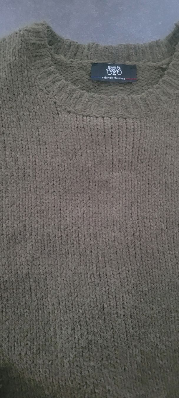 Maglioni & Felpe: Pull kaki Le Temps des Cerises taille S – Usato da Sion venduto da lik_k6h2 3