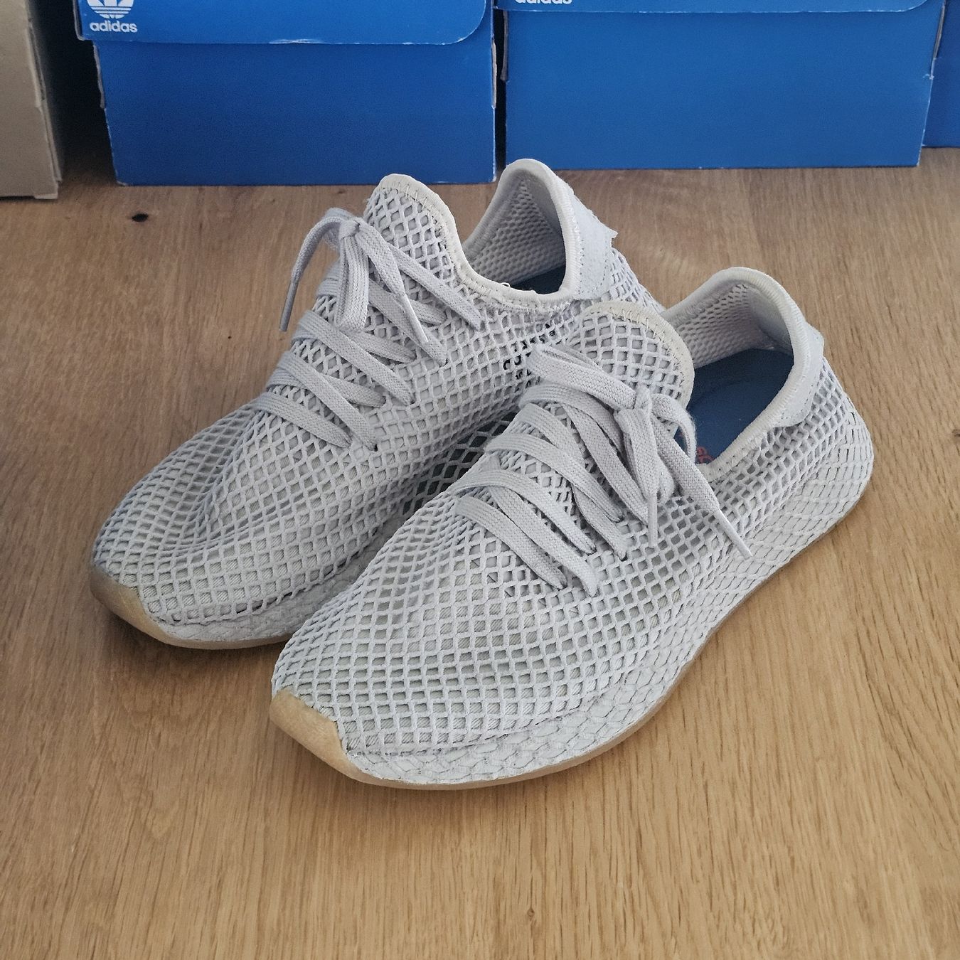 Adidas Scarpe da uomo: Adidas Deerupt Runner gris taille 40 – Usato da rolle venduto da Noma-collectible 1