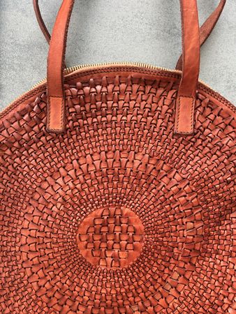 PEPPIGE CAMPOMAGGI - LEDER-TASCHE / NEU