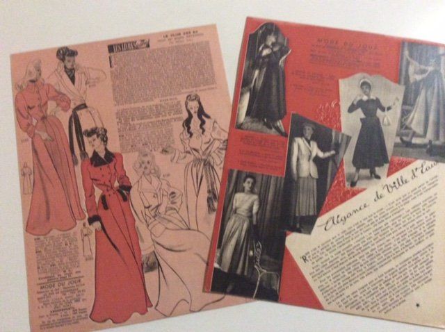 Riviste & Magazine: Journal sur la Mode 1948 – Usato da Genève venduto da edelweiss1900 8