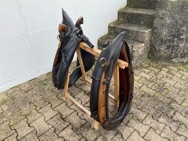 2 selten grosse Pferde-Fuhrkummete