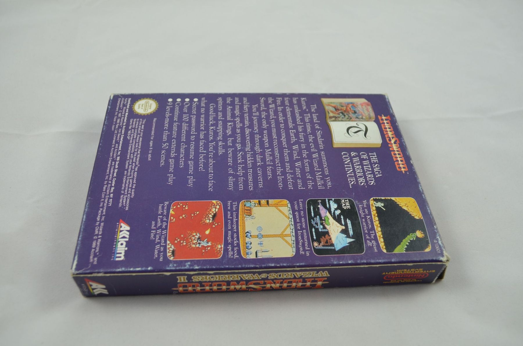 Giochi: Wizards & Warriors II NES Spiel CIB – Usato da Buchs AG venduto da SellAndBuyX 6