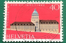 CH Briefmarken Vollstempel   