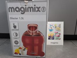 Sorbetière Magimix Glacier 1.5L rouge