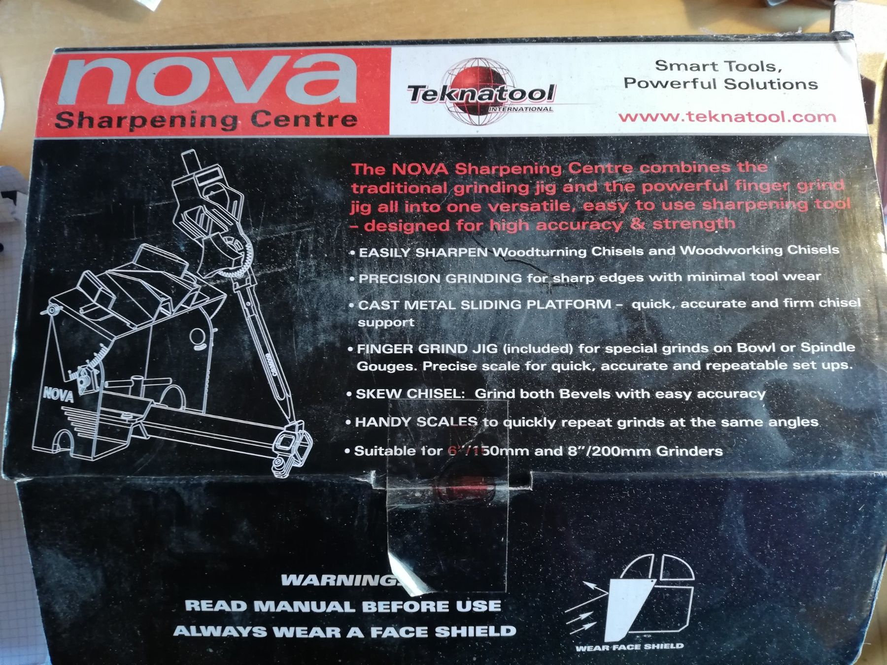 Tutti gli attrezzi: Einstellbare Spannvorrichtung NOVA SHARPENING CENTER NOVA – Nuovo (secondo la descrizione) da Eschenbach SG venduto da Hoerbys
