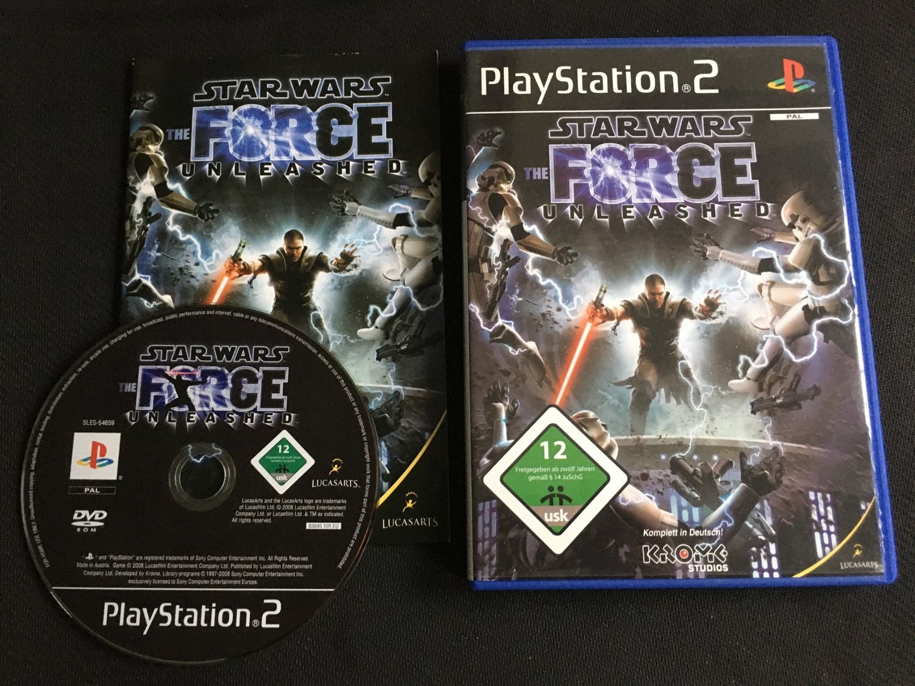 Sony Giochi: Star Wars - The force Unleashed für Playstation 2 – Usato da St.Gallen venduto da sjosjo